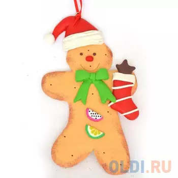 Елочные украшения Winter Wings "Пряничные человечки" 7*11,5 см 1 шт в ассортименте полирезин 161736