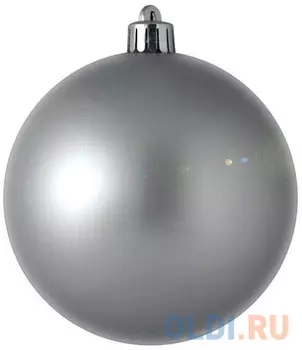 Елочные украшения Winter Wings Шар блестящий 7 см 1 шт серебро N06706