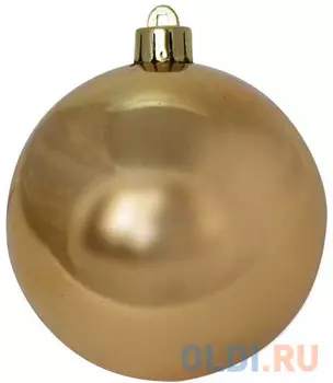 Елочные украшения Winter Wings Шар блестящий 8 см 1 шт золотой N06692