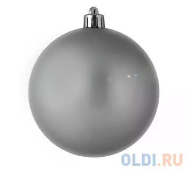 Елочные украшения Winter Wings Шар матовый 7 см 1 шт серебро пластик