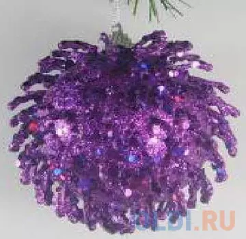 Елочные украшения Winter Wings Шар Салют, голограмма 10 см 1 шт в ассортименте N069371