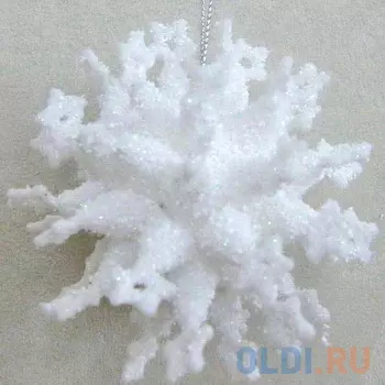 Елочные украшения Winter Wings Шар звезда 8 см 1 шт в ассортименте пластик