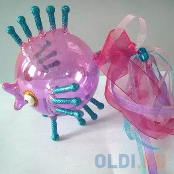 Елочные украшения Winter Wings ВОЛШЕБНАЯ РЫБКА 12 см 1 шт прозрачный стекло N07524