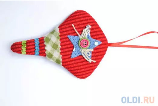 Елочные украшения Winter Wings "Яркая клетка" 8,5 см 1 шт в ассортименте полиэстер N180520