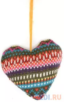 Елочные украшения Winter Wings Жаккард темный 9 см 1 шт полиэстер 180908