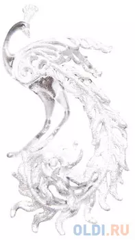 Елочные украшения Winter Wings Жар-птица 15*9 см 1 шт прозрачный пластик 181055