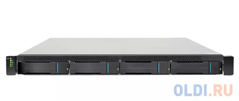 EonStor GSe Pro 1000 1U/4bay,Single controller 4x1G iSCSI, 2xUSB 3.0, 2x USB 2.0, 1x4GB, 2x(PSU+FAN Module), 4x drive trays (only supports SATA drive