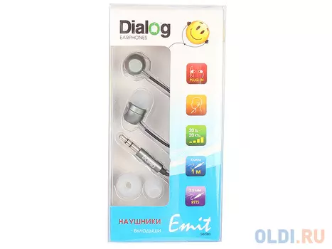 Наушники Dialog EP-F57 Grey