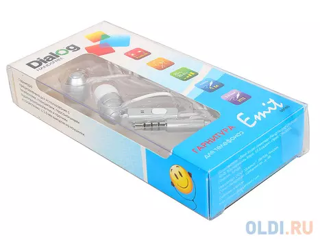 Гарнитура Dialog ES-F55 silver