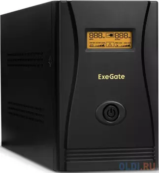 Exegate EP285485RUS ИБП ExeGate SpecialPro Smart LLB-1000.LCD.AVR.C13.RJ 