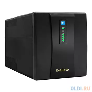Exegate EP285490RUS ИБП ExeGate SpecialPro UNB-1200.LED.AVR.EURO.RJ.USB 