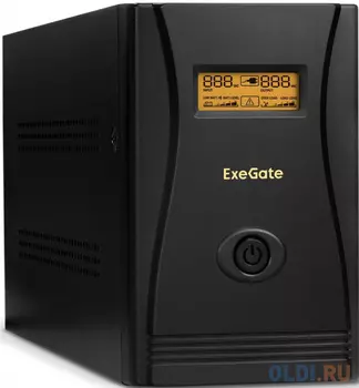 Exegate EP285495RUS ИБП ExeGate SpecialPro Smart LLB-1200.LCD.AVR.EURO.RJ 