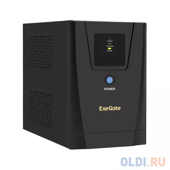 Exegate EP285496RUS ИБП ExeGate SpecialPro UNB-1500.LED.AVR.C13.RJ.USB 