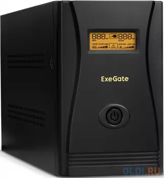 Exegate EP285501RUS ИБП ExeGate SpecialPro Smart LLB-1500.LCD.AVR.C13.RJ 