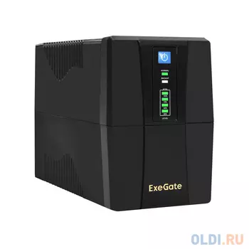 Exegate EP285541RUS ИБП ExeGate SpecialPro UNB-850.LED.AVR.EURO.RJ.USB 