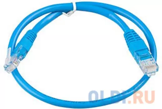 Exegate EX172877RUS Патч-корд UTP кат. 5е, 0.5м Exegate синий