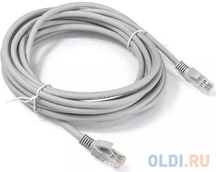 Exegate EX190990RUS Патч-корд UTP кат. 5e, 7.5м Exegate серый