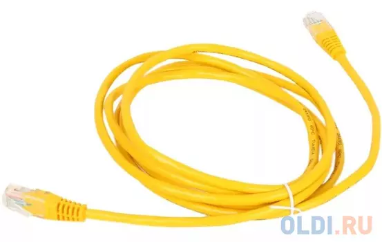 Exegate EX258668RUS Патч-корд UTP кат. 5e, 1.5м Exegate желтый