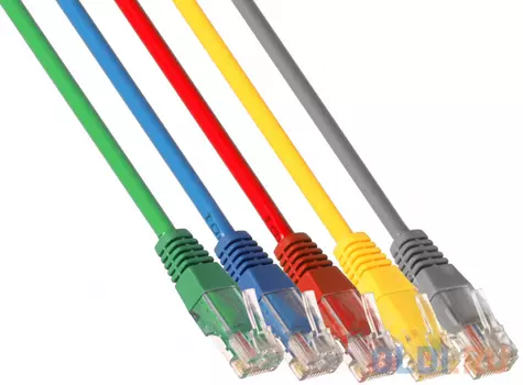 Exegate EX258674RUS Патч-корд UTP кат. 5e, 2м Exegate желтый