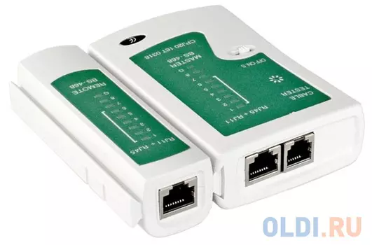 EXEGATE EX271121RUS Тестер сетевой LT-007 Exegate для RJ-45/RJ-11/RJ-12