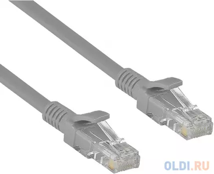 Exegate EX272311RUS Патч-корд UTP кат. 6, 5м Exegate серый