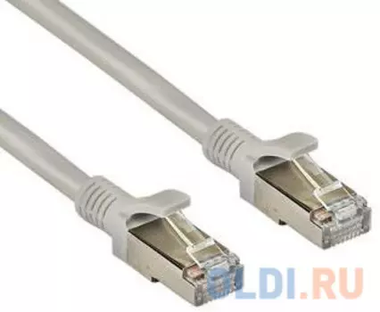 Exegate EX282000RUS Патч-корд Exegate FTP-RJ45-RJ45-C5e-CU-5M-GY, FTP, cat.5e, 5м, медь, серый