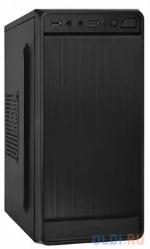 Exegate EX283129RUS Корпус Minitower ExeGate BAA-108U Black, mATX, , 1*USB+1*USB3.0, Audio
