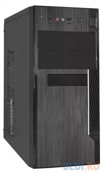 Exegate EX283242RUS Корпус Minitower ExeGate MA-373X Black, mATX  2*USB, Audio