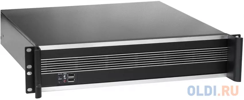 Серверный корпус 2U Exegate Pro 2U450-09 600 Вт черный серебристый
