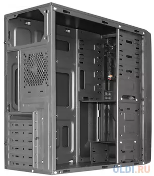 Exegate EX285159RUS Корпус Miditower ExeGate XP-511-350W-12 (ATX, БП XP350 с вент. 12см, 2*USB, аудио, черный)