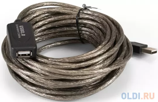 Exegate EX294767RUS Удлинитель активный USB2.0-repeater ExeGate EX-UAE-AMAF-10.0 (Am/Af, 10м)