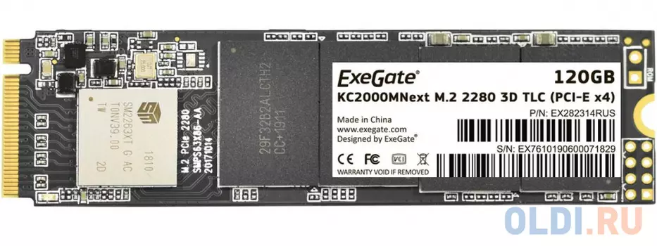 ExeGate SSD M.2 120GB Next Series EX282314RUS