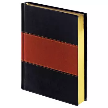 Ежедневник BRAUBERG недатированный, А5, 138х213 мм, "Simply", под комбинированную гладкую кожу, 160 л