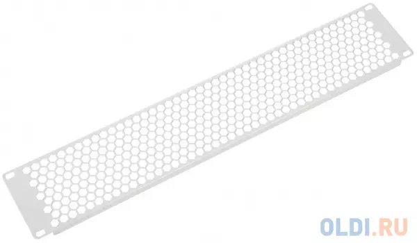 Фальшпанель в шкаф 19" 2U ЦМО ФП-2.4 перфорированная