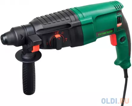 FAVOURITE RH 1100 Перфоратор [ RH 1100 ] { 1100Вт, ГОРИЗНТ, 3реж, 3,5Дж, SDS+ 0-4000уд/мин, 0-900об/мин }