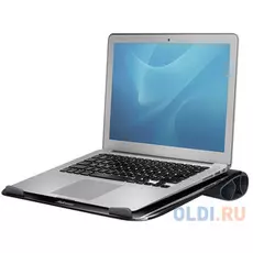 Fellowes® I-Spire Series™, Подставка для ноутбука, пластик, до 17", до 6 кг, черная, шт