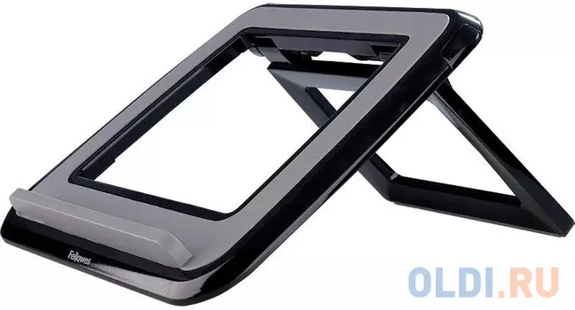 Fellowes® I-Spire Series™, Подставка для ноутбука до 17" с регулировкой высоты, черная, шт
