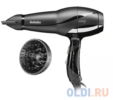 Фен BaByliss 6614DE 2300Вт чёрный
