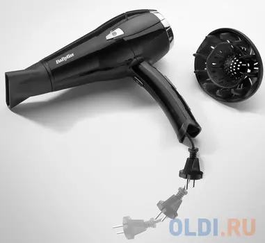 Фен Babyliss D374DE 2000Вт черный