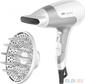 Фен Braun HD 585 Satin Hair 5 2500Вт белый
