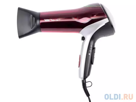 Фен Braun HD 770 Satin Hair 2000Вт красный