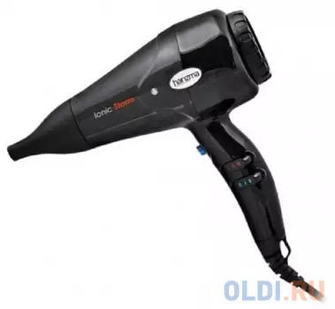 Фен Harizma Ionic Storm 2000Вт чёрный H10205-15