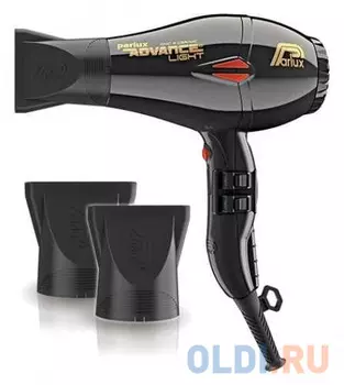 Фен Parlux Advance Light 2200Вт чёрный
