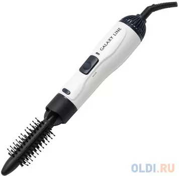 Фен-расческа GALAXY LINE GL4408 900Вт белый чёрный