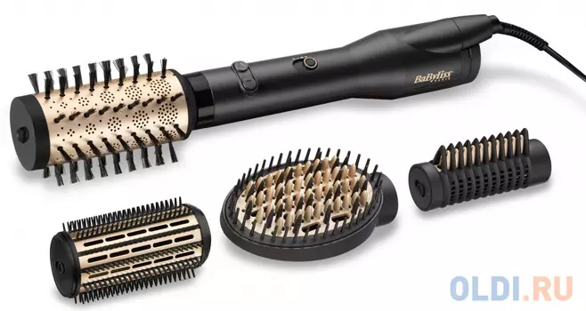 Фен-щетка BaByliss AS970E 650Вт чёрный