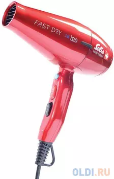 Фен Solis FastDry 2200Вт красный