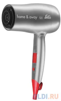 Фен Solis Home &amp; Away 1800Вт серебристый