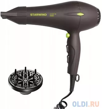 Фен Starwind SHS9817 2200Вт коричневый