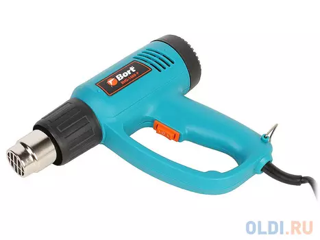 Фен технический Bort BHG-1600-P 1500 Вт, 300-500°С, Защита от перегрева