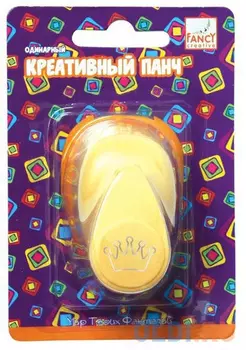 Фигурный дырокол Fancy Creative Корона